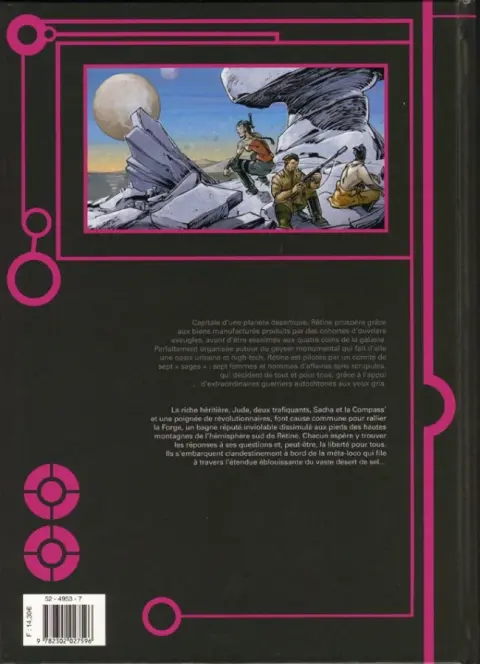 Verso de l'album Rétine Tome 2 Course dans le Salar