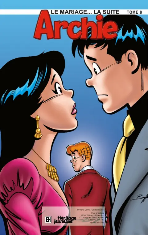 Verso de l'album Archie Tome 8 Le Mariage... la suite
