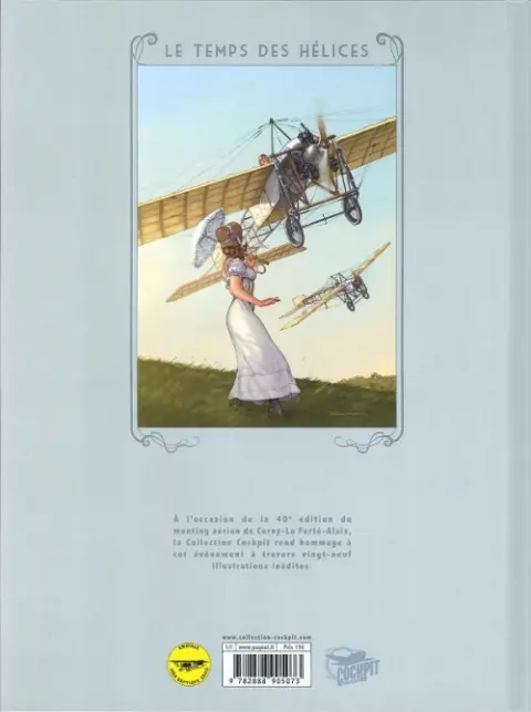 Verso de l'album Le Temps des hélices