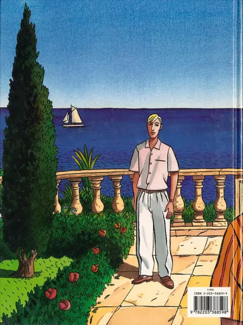 Verso de l'album Un garçon romantique
