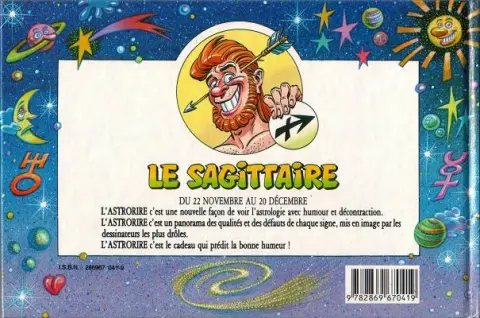 Verso de l'album Astrorire Tome 9 Sagittaire