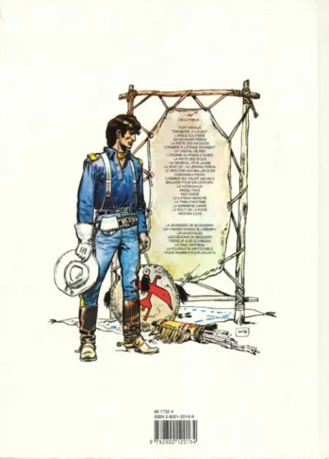Verso de l'album La Jeunesse de Blueberry Tome 4 Les démons du Missouri