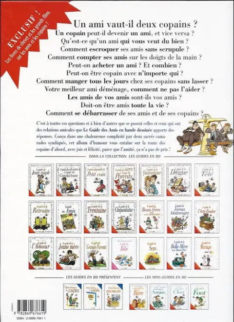 Verso de l'album Le Guide Tome 10 Le guide des amis