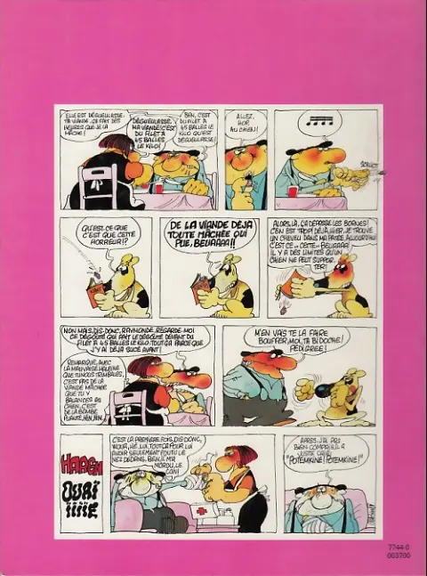 Verso de l'album Kador Tome 2