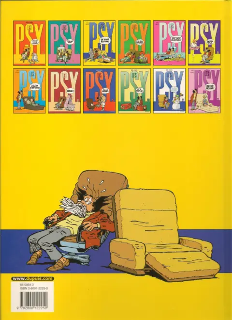 Verso de l'album Les Psy Tome 3 Je vous écoute !