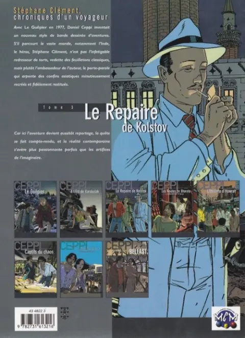 Verso de l'album Stéphane Clément Tome 3 Le repaire de Kolstov