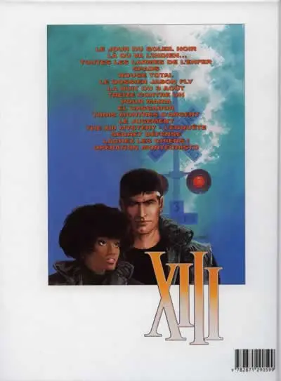 Verso de l'album XIII Tome 6 Le dossier Jason Fly