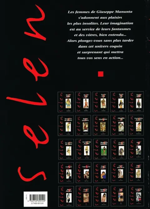 Verso de l'album Selen présente... Tome 27 Contrôle de peau lisse