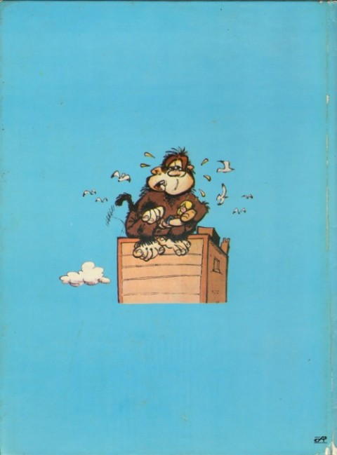 Verso de l'album Tintin N° 22