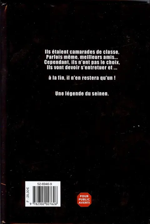 Verso de l'album Battle Royale Deluxe 4