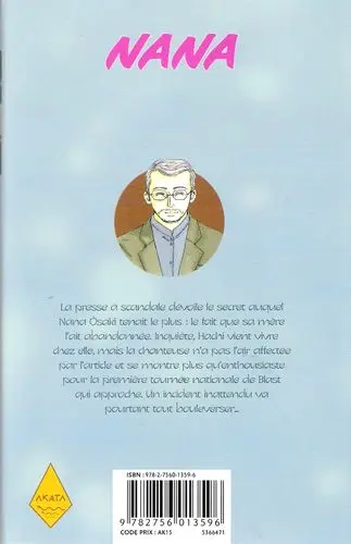 Verso de l'album Nana 18