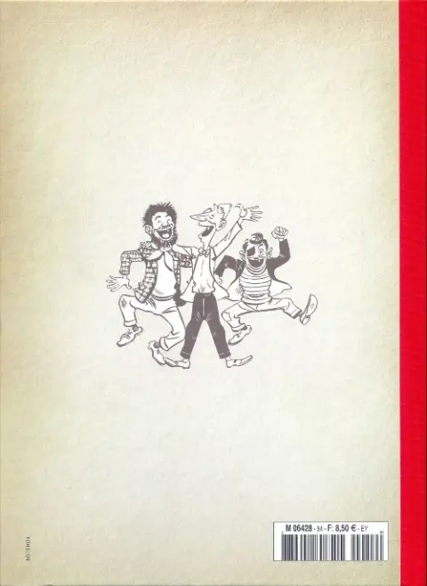 Verso de l'album Les Pieds Nickelés - La collection Tome 55 Toujours de nouveaux exploits