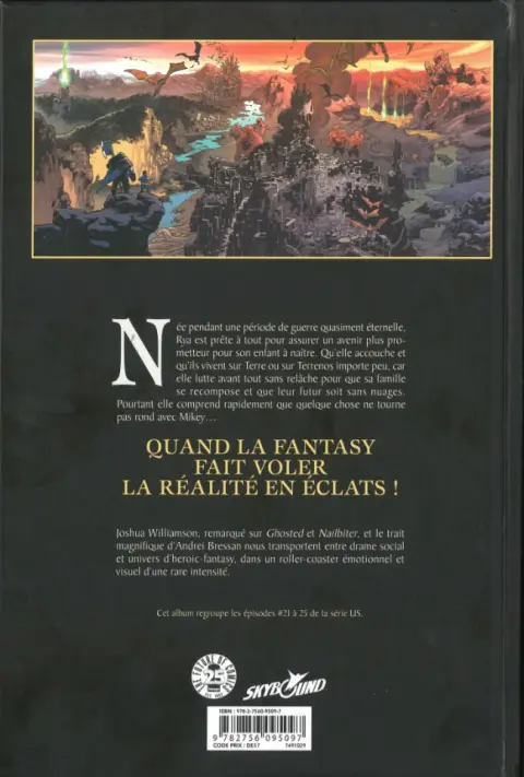 Verso de l'album Birthright Tome 5 Le Ventre de la bête