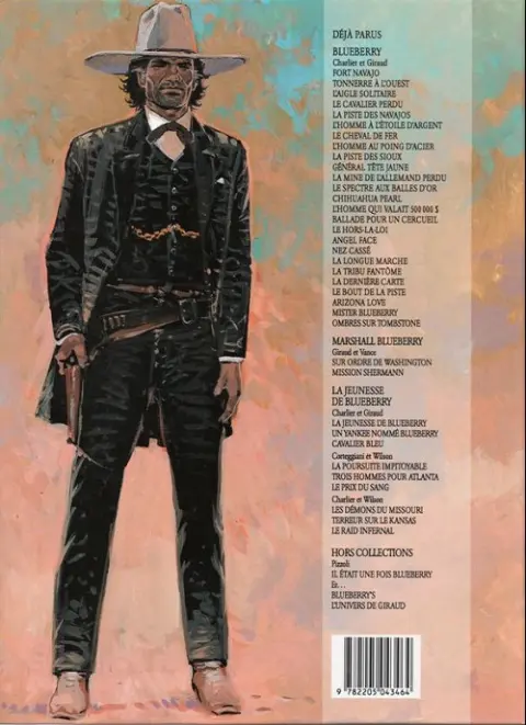 Verso de l'album Blueberry Tome 18 Nez cassé