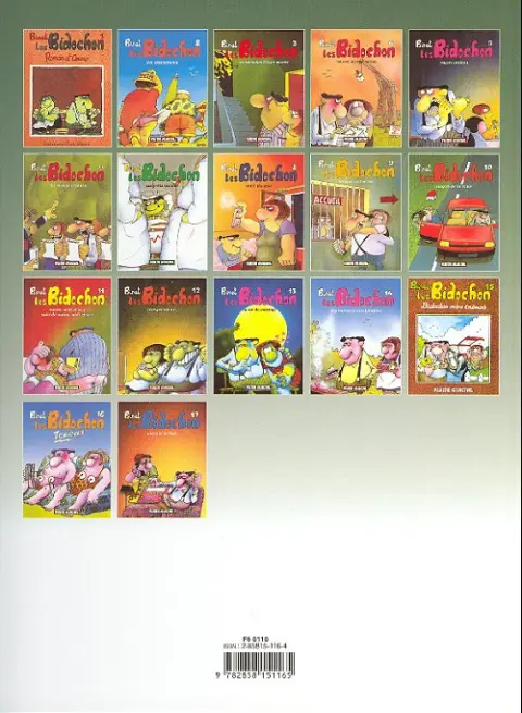 Verso de l'album Les Bidochon Tome 10 Les Bidochons usagers de la route