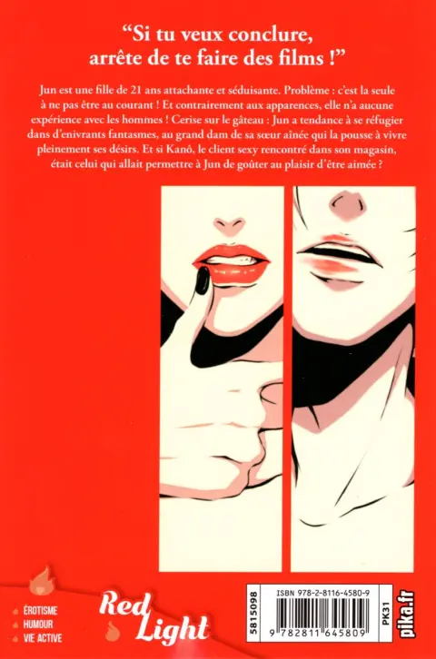 Verso de l'album Miss Fantasmes 1