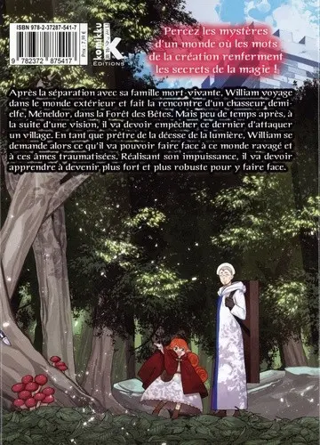 Verso de l'album Faraway Paladin IV