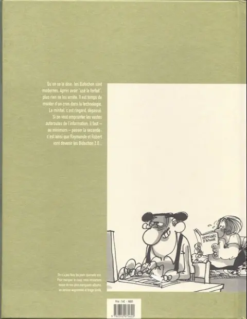 Verso de l'album Les Bidochon Tome 19 Les bidochon internautes