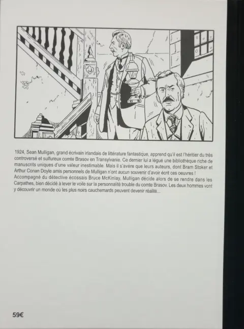 Verso de l'album Les Démons des Carpathes Les démons des Carpathes