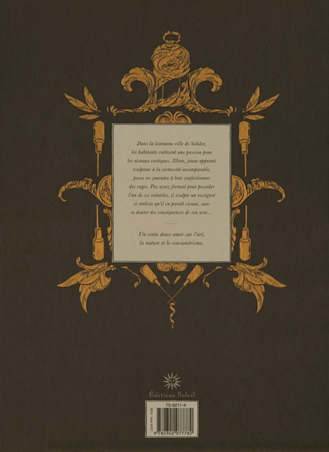 Verso de l'album Le boiseleur 1 Les mains d'Illian