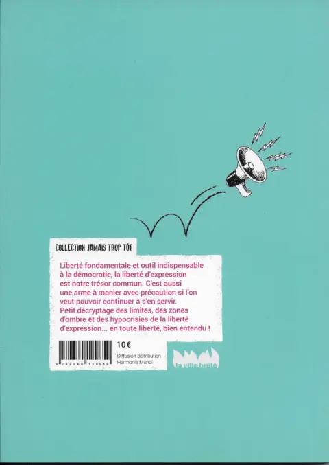Verso de l'album Liberté d'expression : A-t-on le droit de TOUT dire ?
