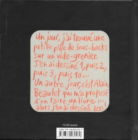 Verso de l'album Sous Bocks collection