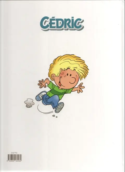 Verso de l'album Cédric Tome 12 Terrain minets