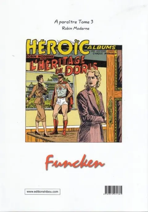 Verso de l'album Héroïc - Albums Tome 2 Funcken