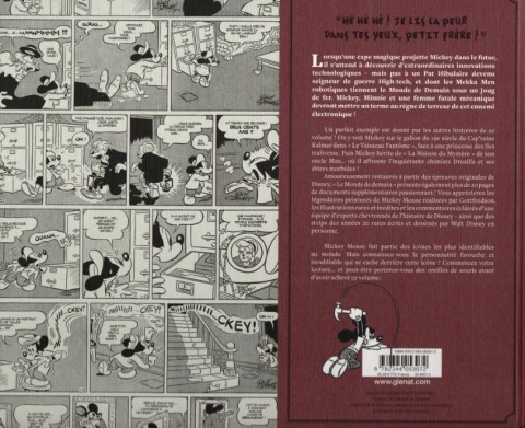 Verso de l'album Mickey Mouse par Floyd Gottfredson Tome 8 1944/1946 - Le monde de demain et autres histoires