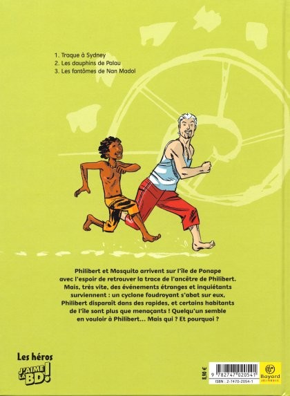Verso de l'album Le Cycle du Nautile Tome 3 Les fantômes de Nan Madol