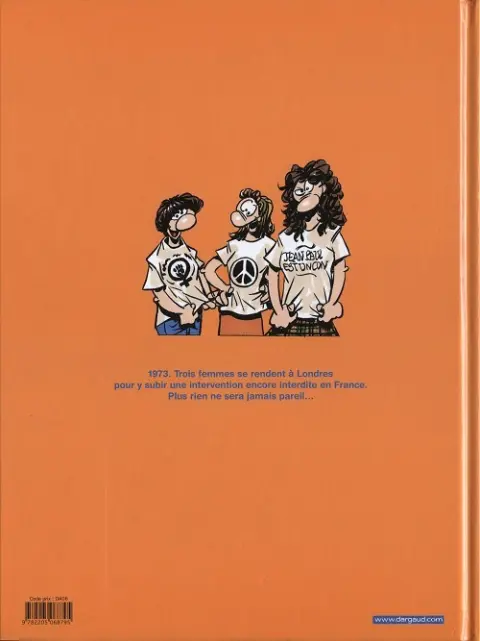 Verso de l'album Des Salopes et des Anges