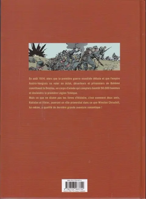 Verso de l'album La Druzina - 1914-1918