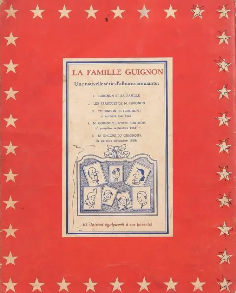 Verso de l'album La Famille Guignon Tome 1 Guignon et sa famille
