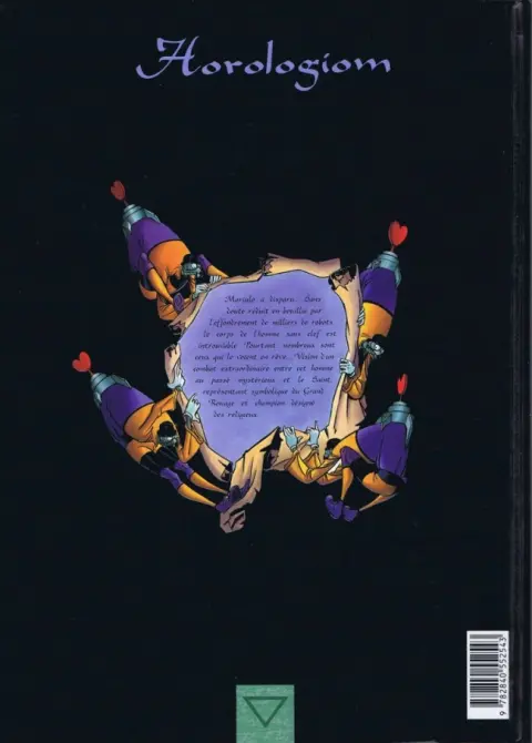 Verso de l'album Horologiom Tome 4 La nuit du requinqueur