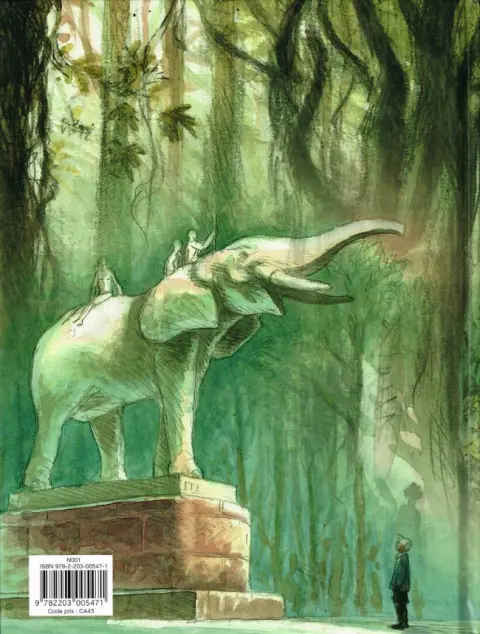 Verso de l'album Africa Dreams Tome 1 L'ombre du Roi