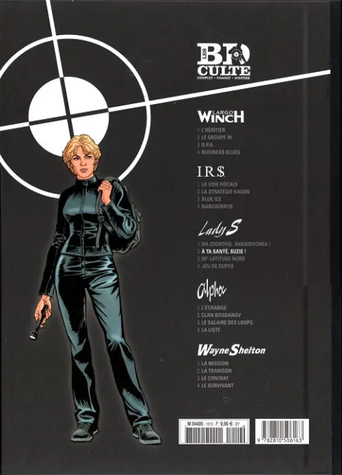 Verso de l'album Lady S. Tome 2 À ta santé, Suzie !