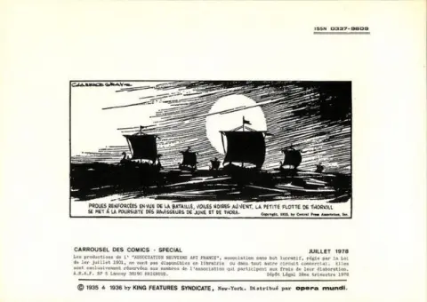 Verso de l'album Luc Bradefer - Brick Bradford Anaf Tome 4 Aventure chez les vikings