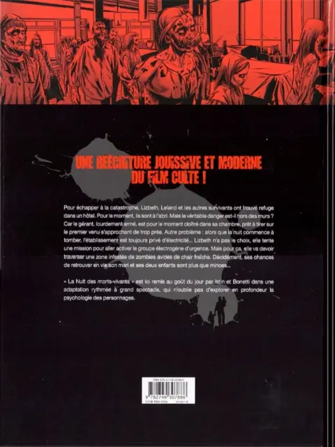 Verso de l'album La Nuit des morts-vivants Tome 2 Les Démons de Mandy