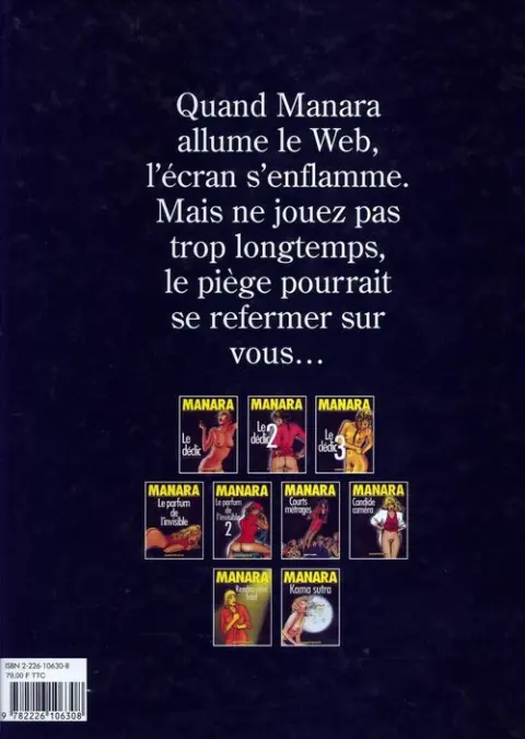 Verso de l'album Le Piège