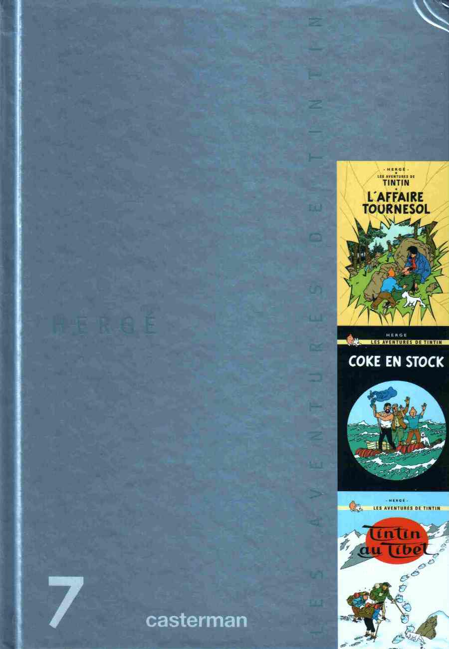Couverture de l'album Tintin Coffret 75ème anniversaire Volume 7