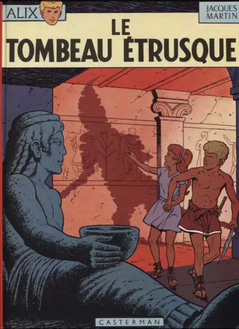 Couverture de l'album Alix Tome 8 Le tombeau étrusque