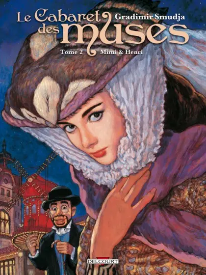 Couverture de l'album Le Bordel des muses / Le Cabaret des muses Tome 2 Mimi & Henri
