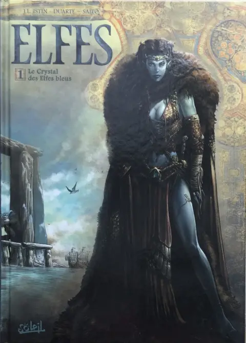 Couverture de l'album Elfes Tome 1 Le Crystal des Elfes bleus