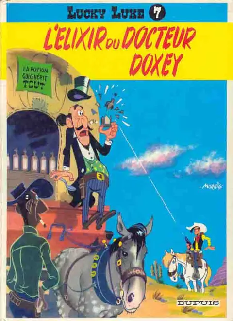 Couverture de l'album Lucky Luke Tome 7 L'Elixir du Docteur Doxey