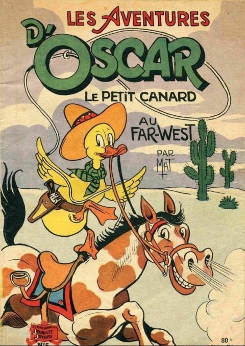 Couverture de l'album Oscar le petit canard Tome 5 Oscar le petit canard au Far-West