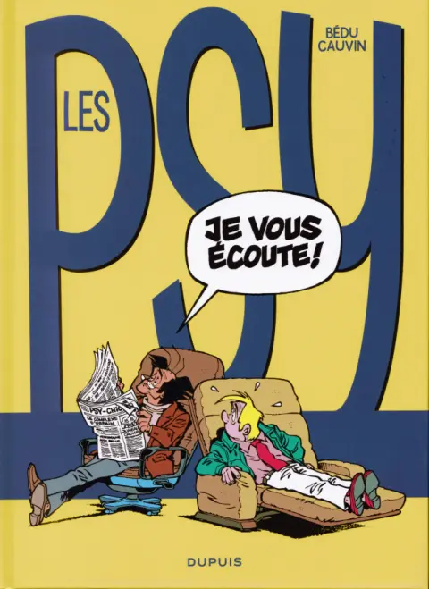 Couverture de l'album Les Psy Tome 3 Je vous écoute !