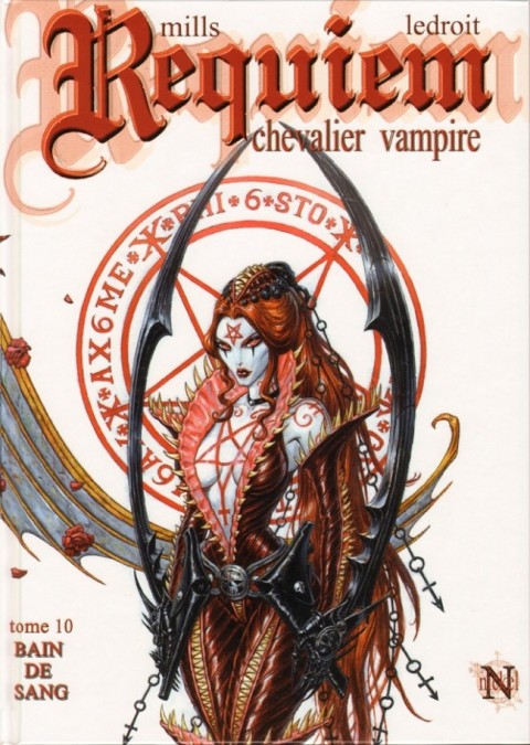 Couverture de l'album Requiem Chevalier Vampire Tome 10 Bain de sang