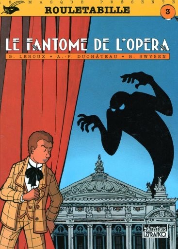 Couverture de l'album Rouletabille CLE Tome 1 Le fantôme de l'opéra