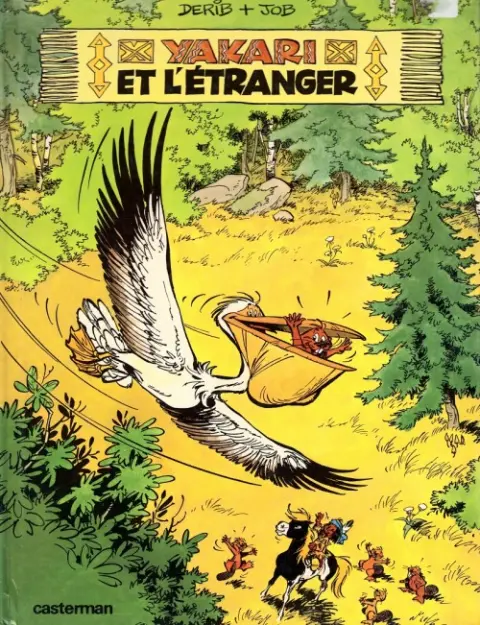 Couverture de l'album Yakari Tome 7 Yakari et l'étranger