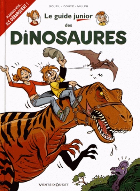 Couverture de l'album Les guides junior Tome 19 Le guide junior des dinosaures